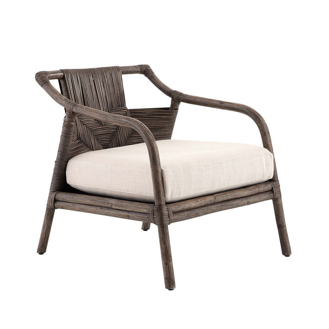 Newton Lounge Chair - Bone Linen