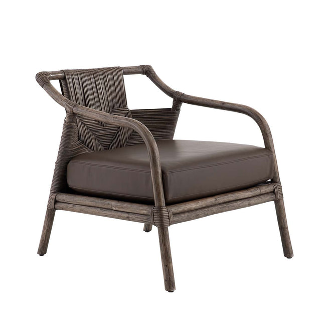 Newton Lounge Chair - Coal Leather