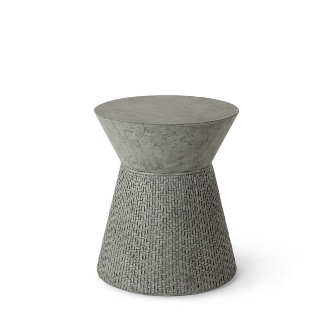 Acadia Outdoor Side Table, Grey