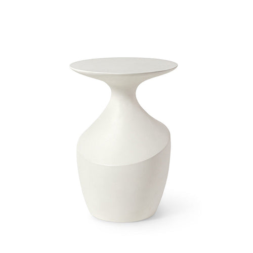 Chelsea Outdoor Side Table, Tall White