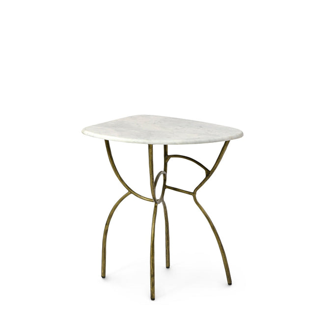 Alexi Marble Side Table Tall