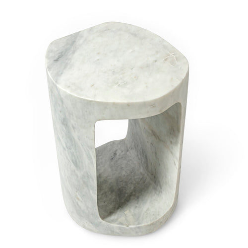 Bianca Marble Side Table