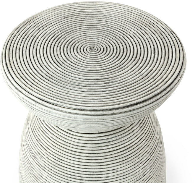 Hewitt Side Table - Whitewash