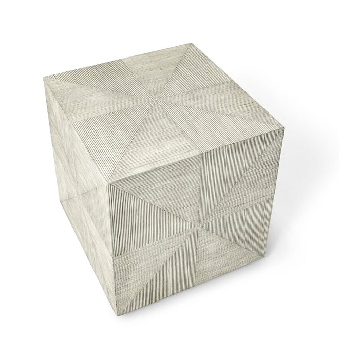 Alta Rattan Side Table Grey