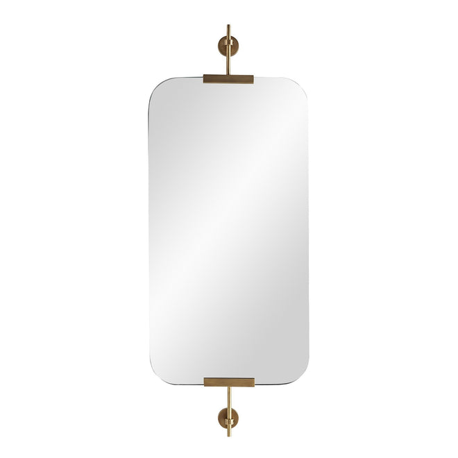 Madden Mirror - Antique Brass