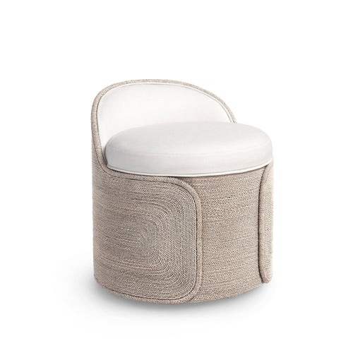 Berlin Swivel Stool Whitewash