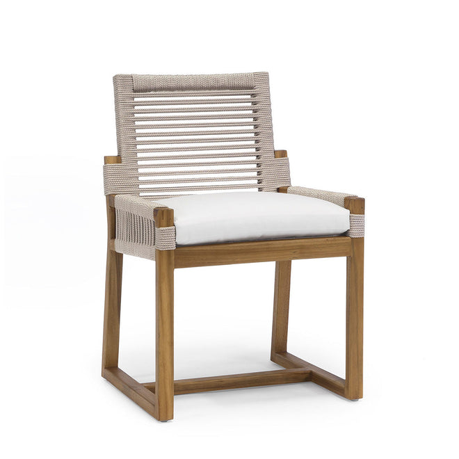 San Martin Outdoor Side Chair Taupe