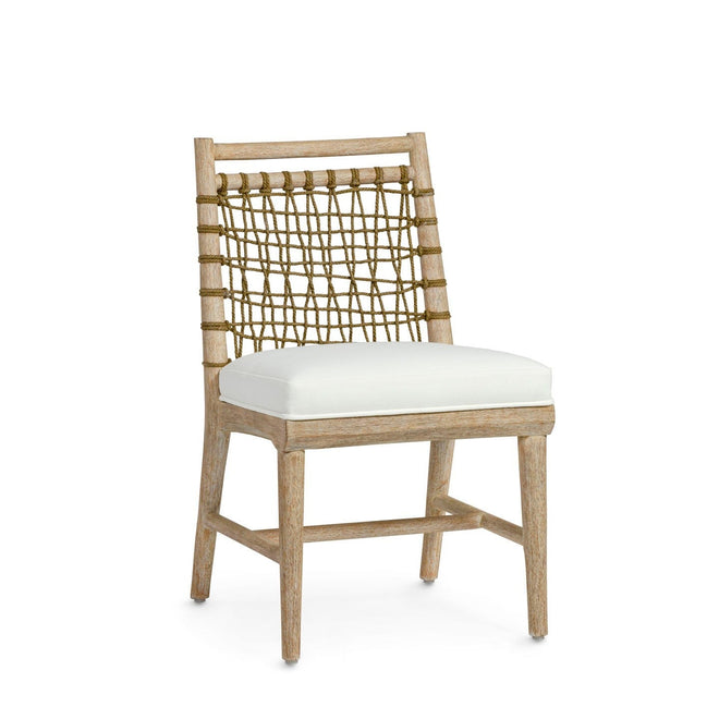 Pratt Side Chair Cerused White