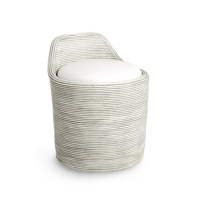 Enzo Swivel Stool Whitewash