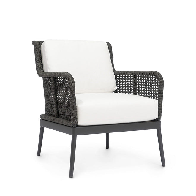 Somerset Outdoor Lounge Chair Charcoal