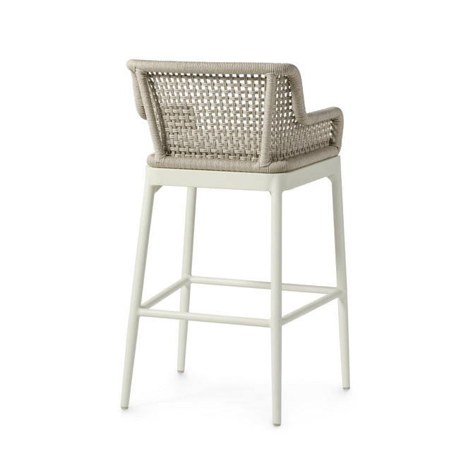 Somerset Outdoor 30" Barstool Ivory