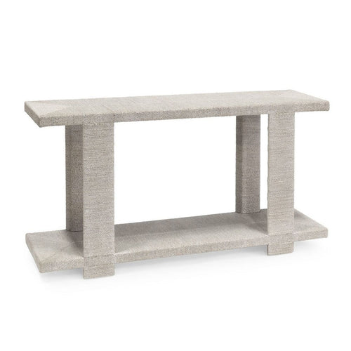 Clint Console Table, White Sand