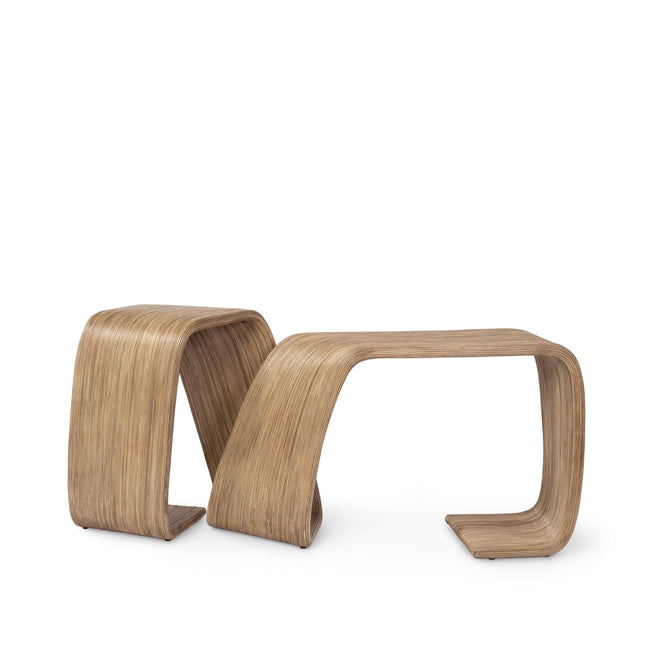 Allegro Rattan Console Table Natural