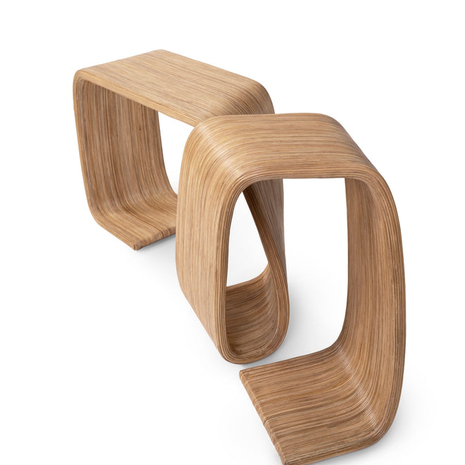 Allegro Rattan Console Table Natural