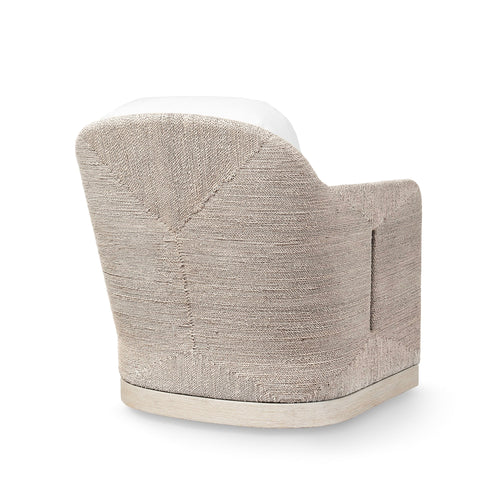 Mesa Swivel Lounge Chair Whitewash