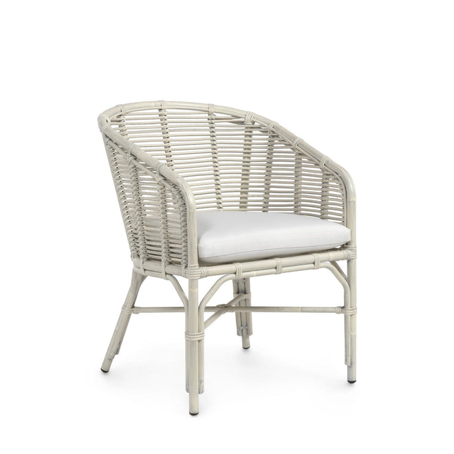 Camino Outdoor Arm Chair White