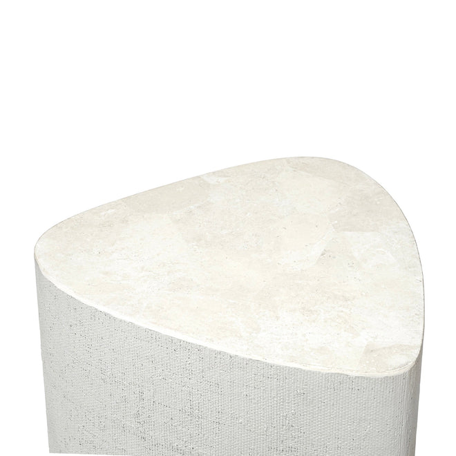 Holland Outdoor Side Table White