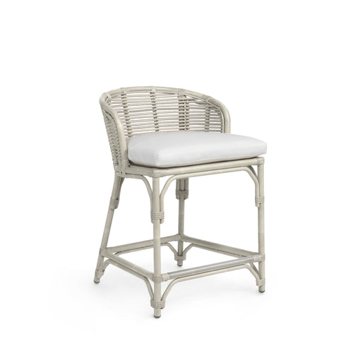 Camino Outdoor 24" Counter Stool White