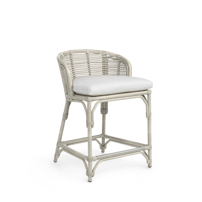 Camino Outdoor 24" Counter Stool White