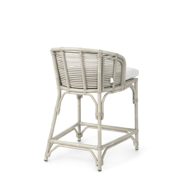 Camino Outdoor 24" Counter Stool White