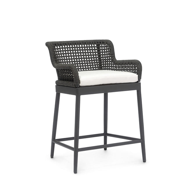 Somerset Outdoor 24" Counter Barstool Charcoal