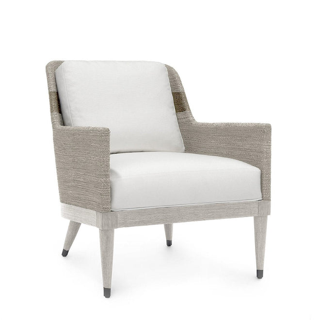 Fritz Lounge Chair, Fog White