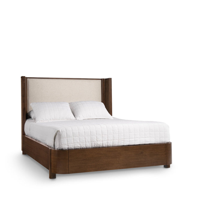 Zoey Walnut Bed Queen