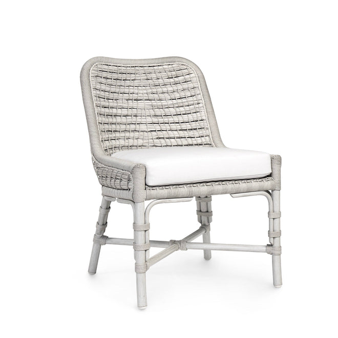 Capitola Outdoor Side Chair Whitewash