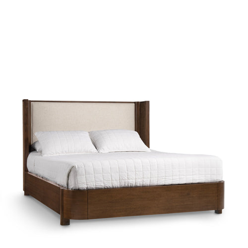 Zoey Walnut Bed King