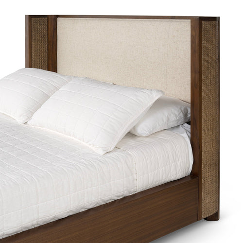 Zoey Walnut Bed King