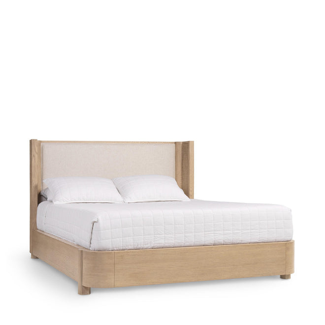 Zoey Natural Oak Bed King