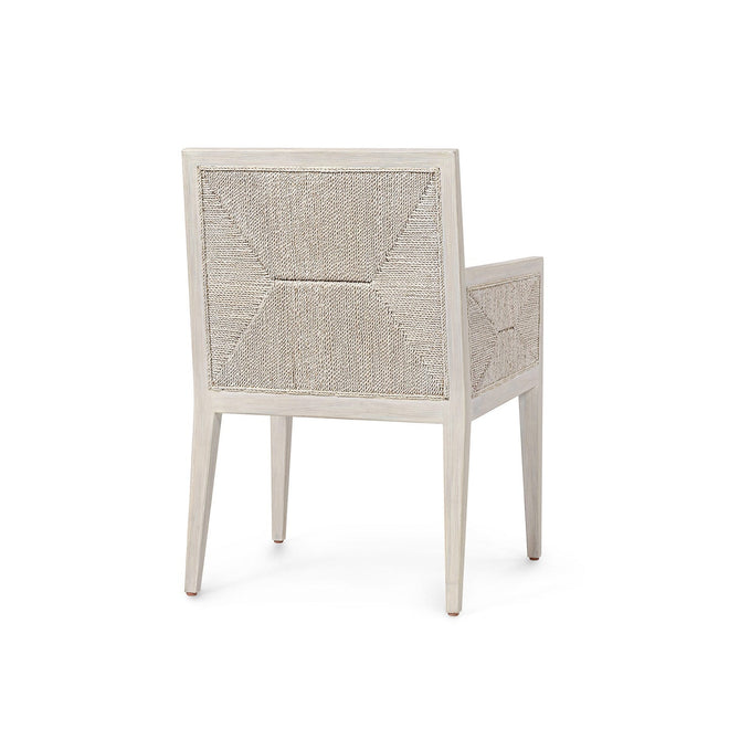 Santa Barbara Arm Chair, White Sand