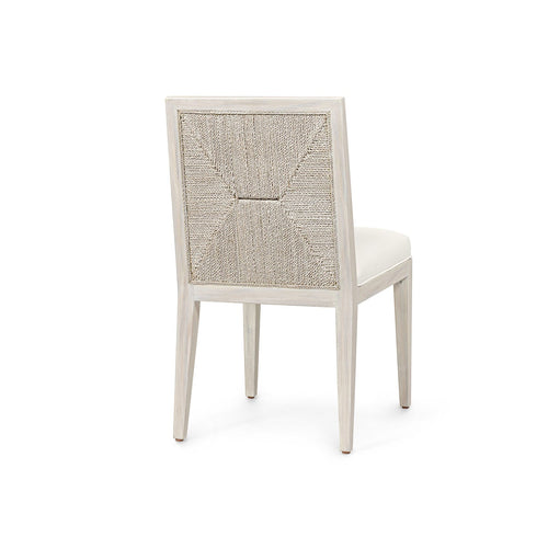 Santa Barbara Side Chair, White Sand