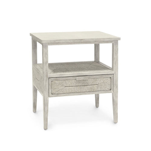 Santa Barbara Nightstand, Wht Sand