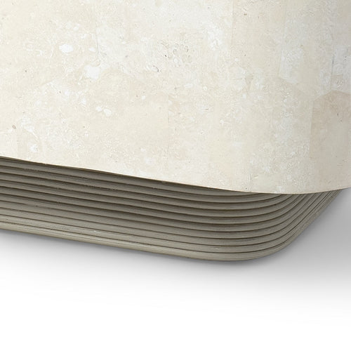 Dakota Coffee Table Rectangular White