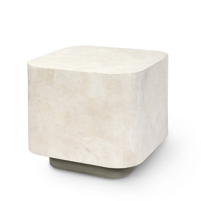 Dakota Side Table White