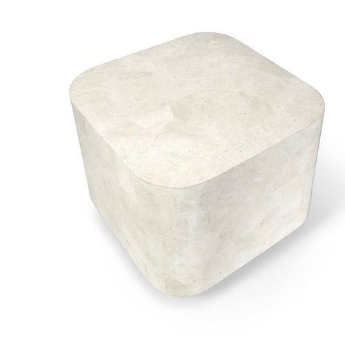 Dakota Side Table White