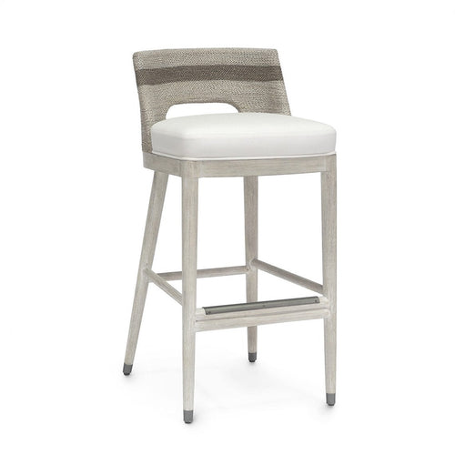 Fritz 30" Barstool, Fog White