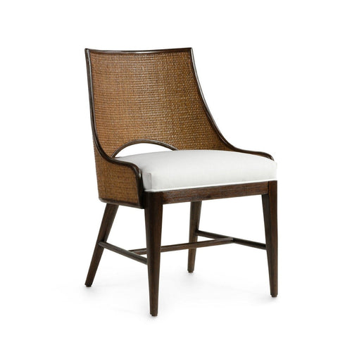 Avalon Side Chair, Dark Walnut