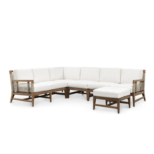 Amalfi Outdoor Sectional Ottoman