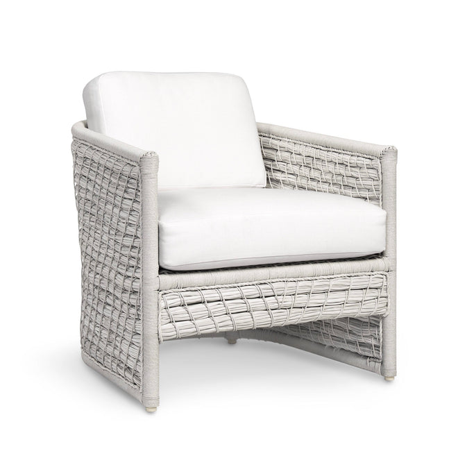 Capitola Outdoor Lounge Chair Whitewash