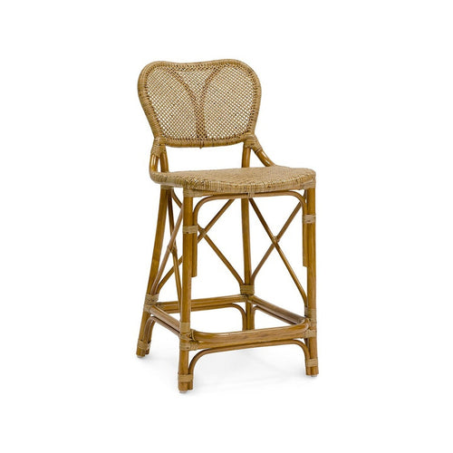 Jordan 24" Counter Barstool, Honey