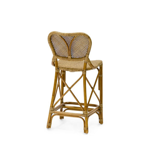 Jordan 24" Counter Barstool, Honey