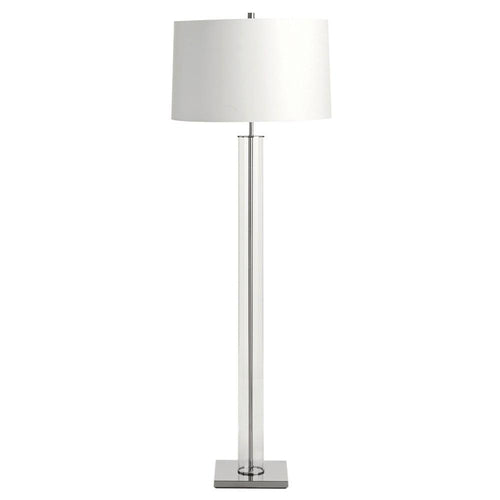 Norman Floor Lamp - Polished Nickel