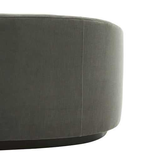 Turner Sofa Sharkskin Velvet Grey Ash