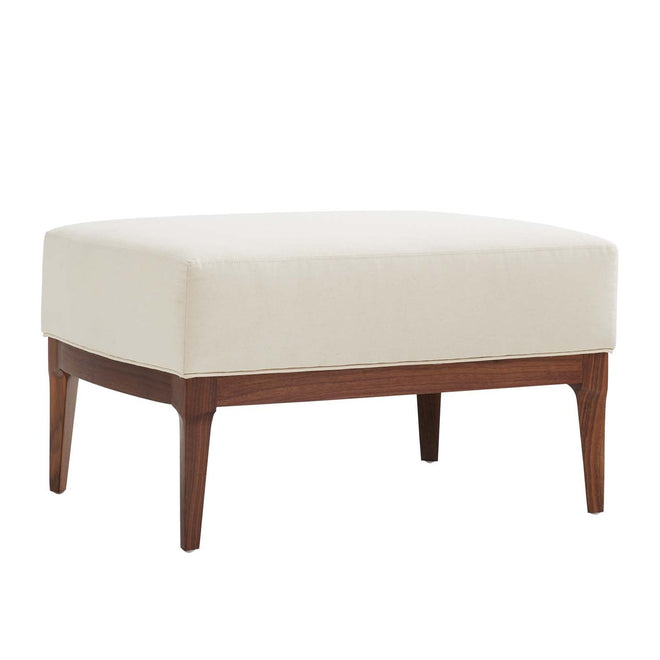 Laurette Ottoman - Muslin