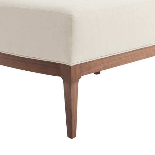 Laurette Ottoman - Muslin