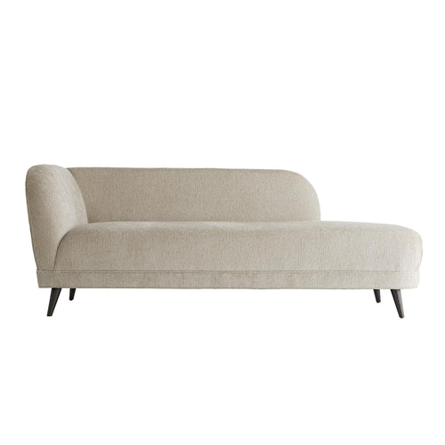 Catalina Chaise Stone Boucle