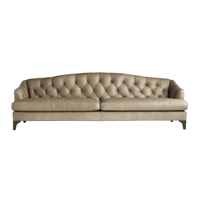 Klein Sofa Mushroom Leather Grey Ash