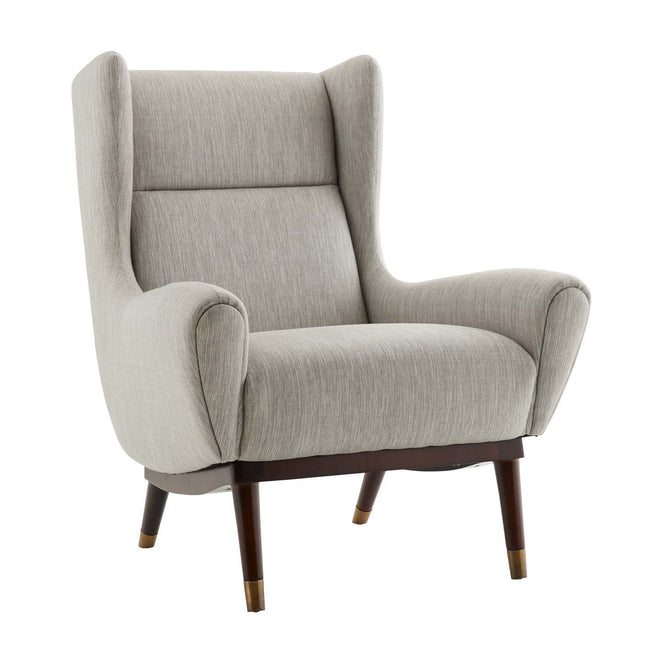 Ophelia Lounge Chair - Fossil Tweed